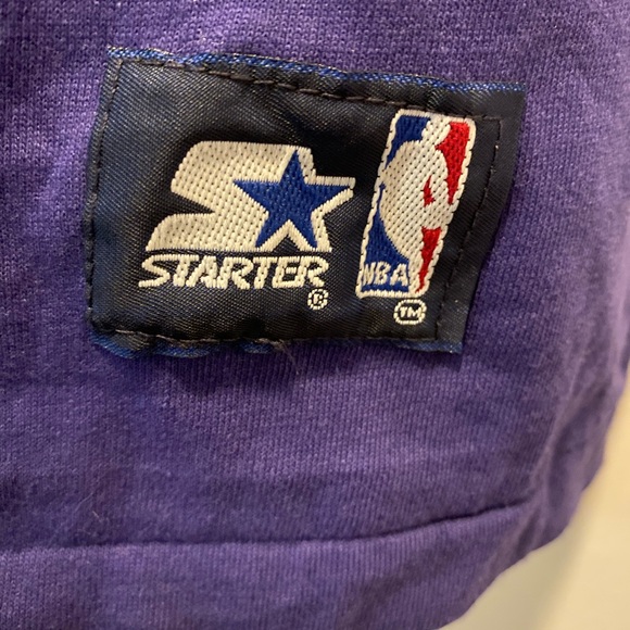 **SOLD** Vintage Deadstock John Stockton 1990 Starter Shirt - Picture 5 of 7